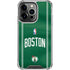 NBA Boston Celtics Jersey iPhone 15 Pro Max Clear Case